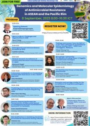 International Online Seminar On Genomics and Molecular Epidemiology of Antimicrobial Resistance in ASEAN and Pacific Rim